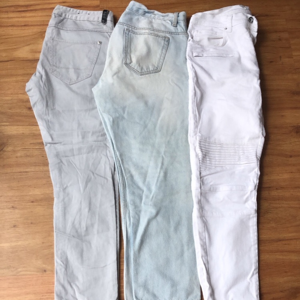 Zara Neutral Tone Pants Trio